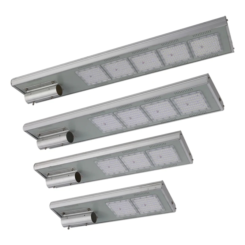 High-End IP65 Waterproof Solar Powered LED Street Lamp for Outdoor Night Lighting