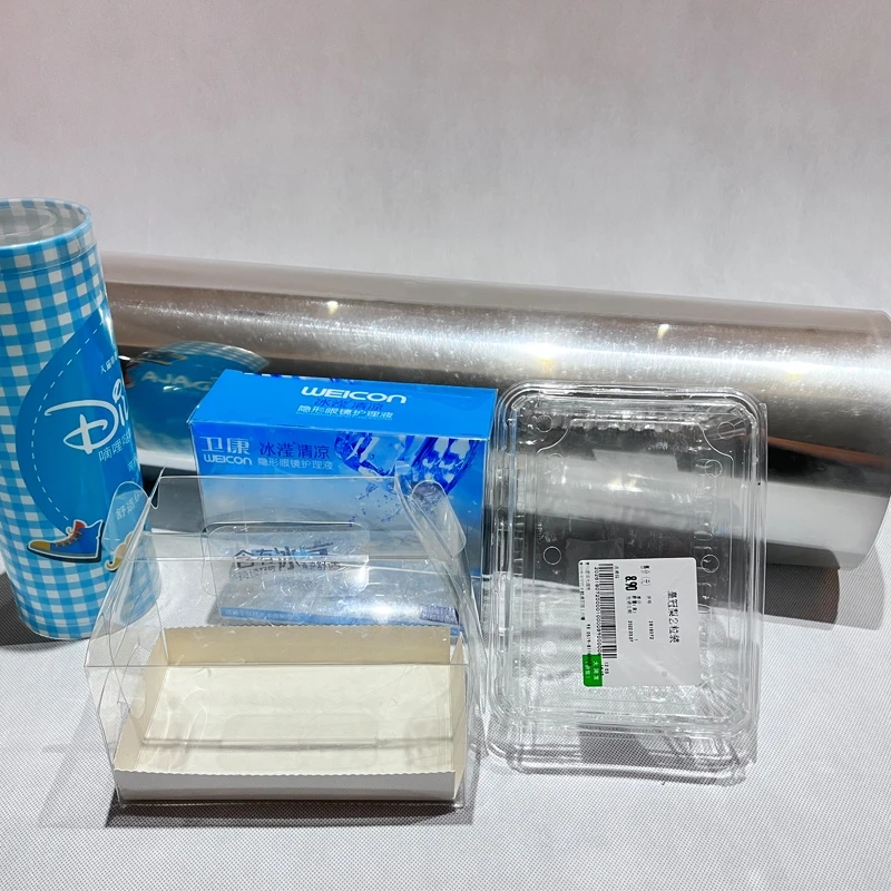 Wholesale Pet Sheet Rolls 150 200 250 350 Micron Clear Plastic Pet Sheet for Cup