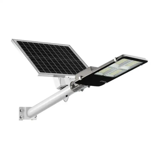 100W LED IP65 Solar Street Light with Sensor Control for Outdoor Use