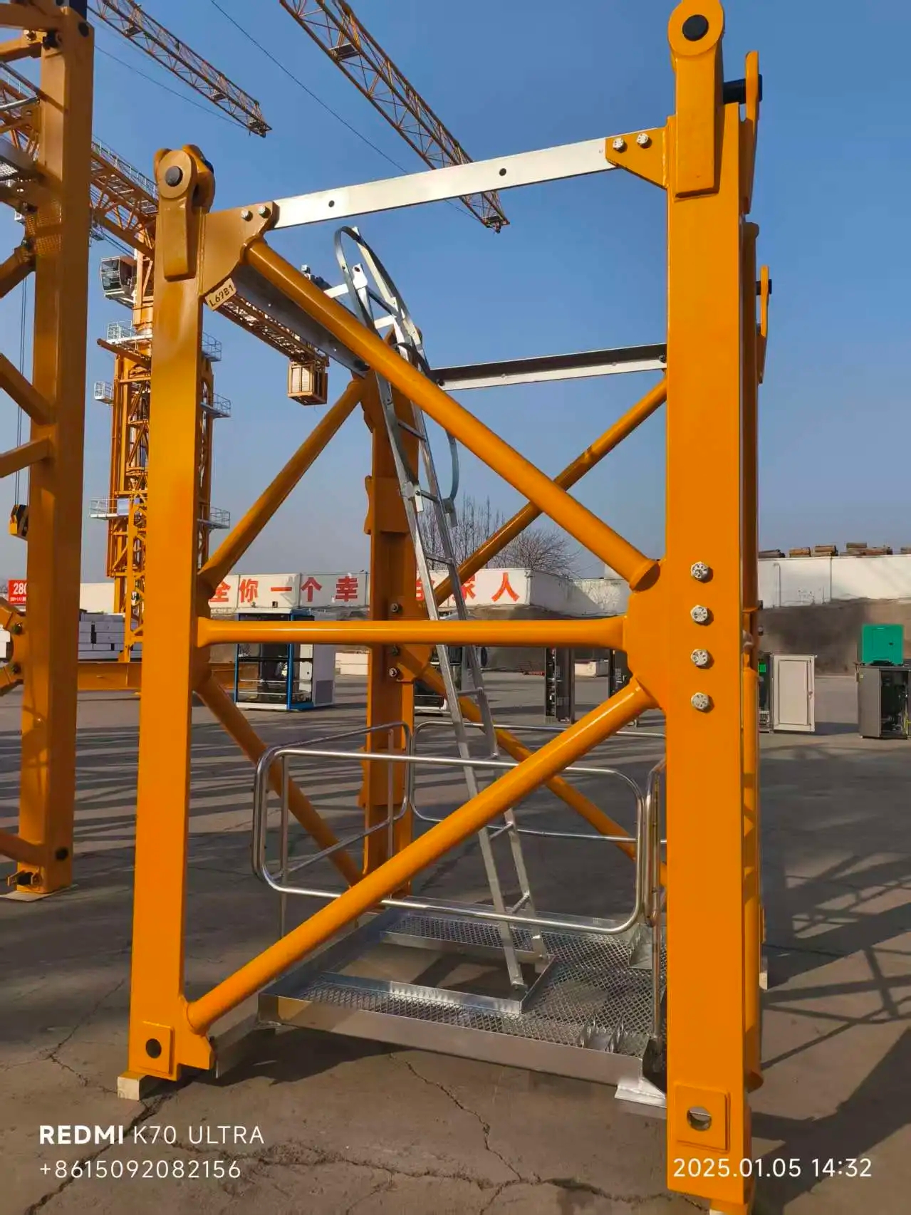 6015/ 7015/ 7527/WA350 Used Tower Crane for Sell
