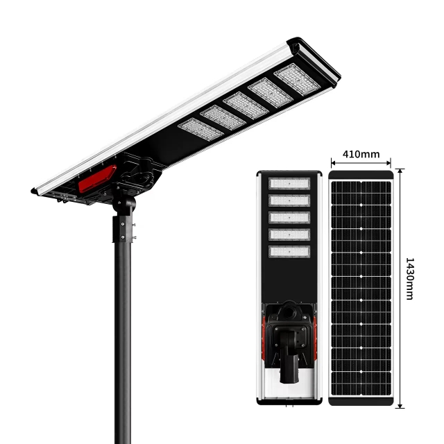 Factory Wholesale Outdoor Waterproof Garden Road High Lumen Solar Street Light