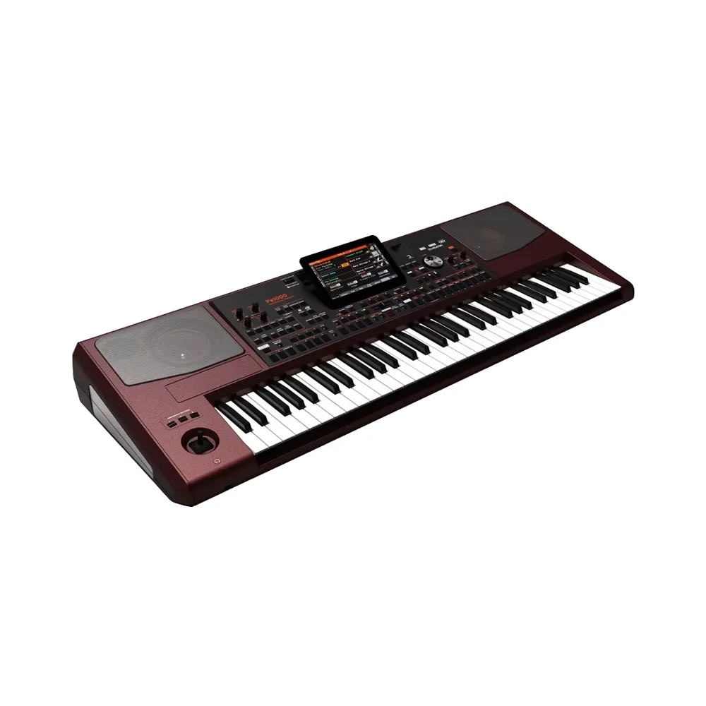 PA1000 Korg Professional Portable Brown Electronics Arranger with Screen Keyboard Speaker