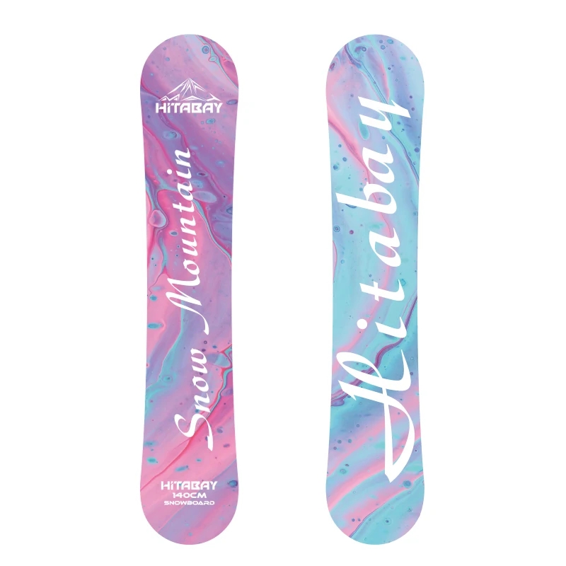 BLUEBAY Wholesale Pink Cute Cat Snowboards Customize Snow Board Ski Snow Board
