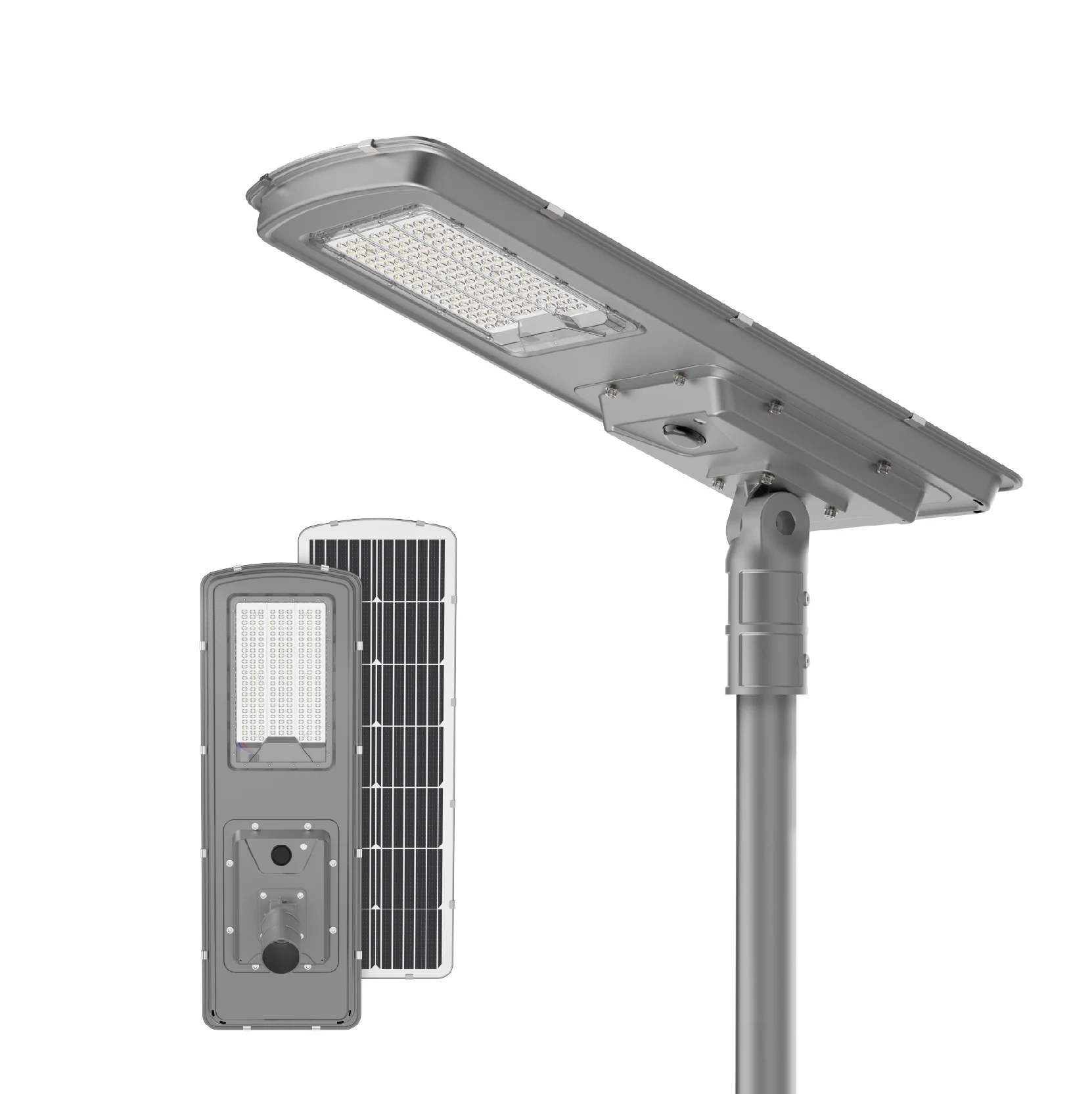 Outdoor Garden Lawn Waterproof Ip65 Gate Pathway 150w 200w 300w Professional All in One Led Solar Street Light