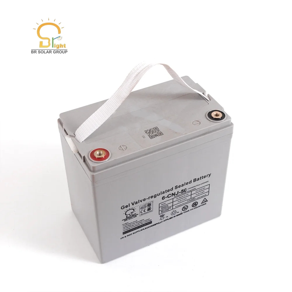 Maintenance-Free Lead Acid Batteries 12v 50ah~90ah Deep Cycle Solar Gel Battery for Off-Grid Solar Power System
