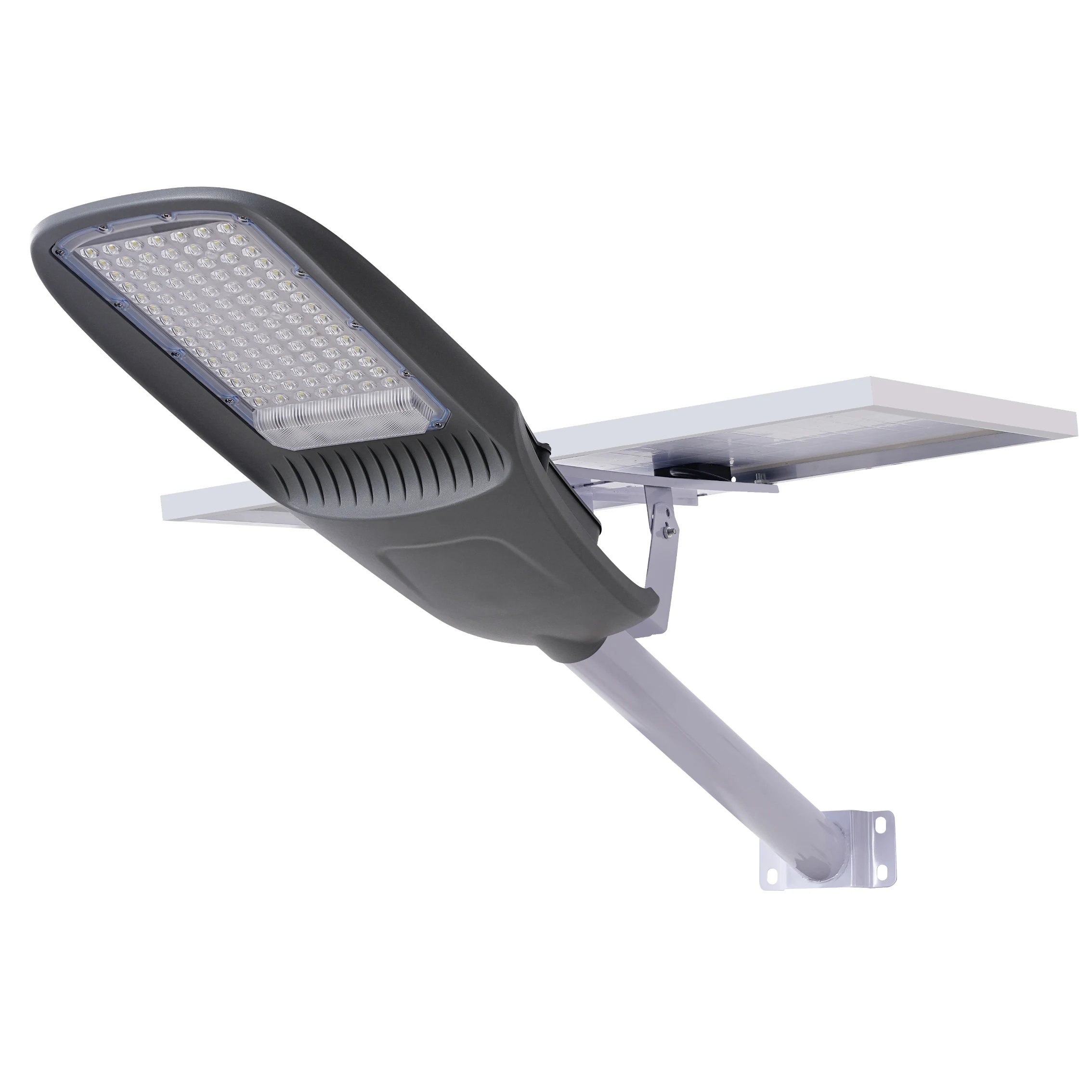 Head Solar Street Light 800W IP65 Waterproof 9000LM Brightness