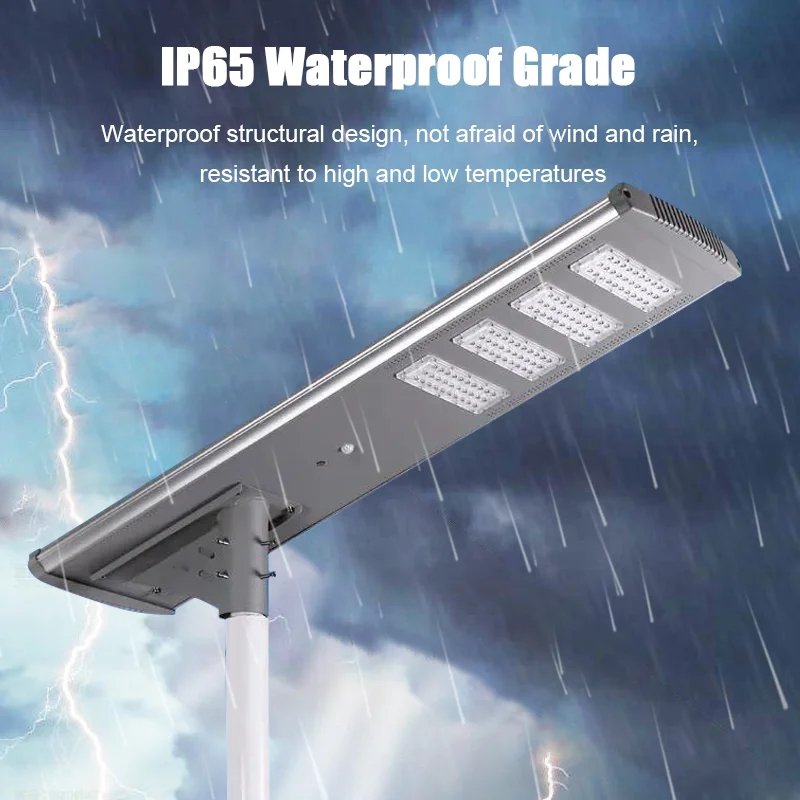 Farola Solar IP67 Waterproof Outdoor Solar Street Light 200w 400w 600w 800w 1000w Aluminum Led Solar Street Light With Pole