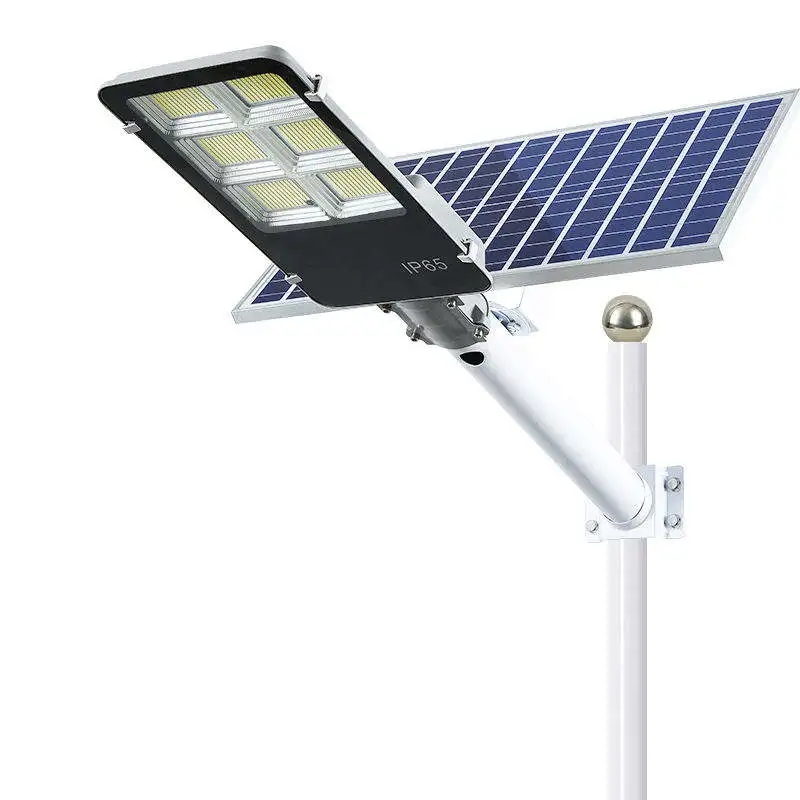 100W LED IP65 Solar Street Light with Sensor Control for Outdoor Use