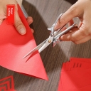 Vintage Stainless Steel Small Scissors Office Stationery Thread Cutting Paper Craft Wedding Household Student Shears