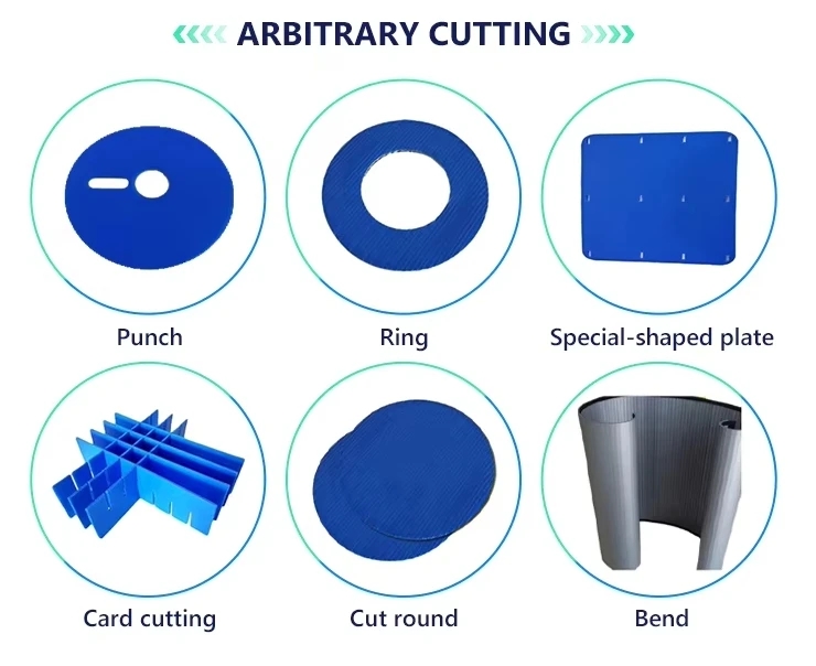 Wholesale 4x8 Corrugated Polypropylene Plastic Sheets PP Hollow Board 5mm Lightweight pp Plastic Sheets