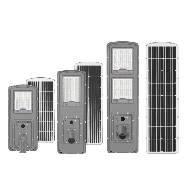 Outdoor Garden Lawn Waterproof Ip65 Gate Pathway 150w 200w 300w Professional All in One Led Solar Street Light
