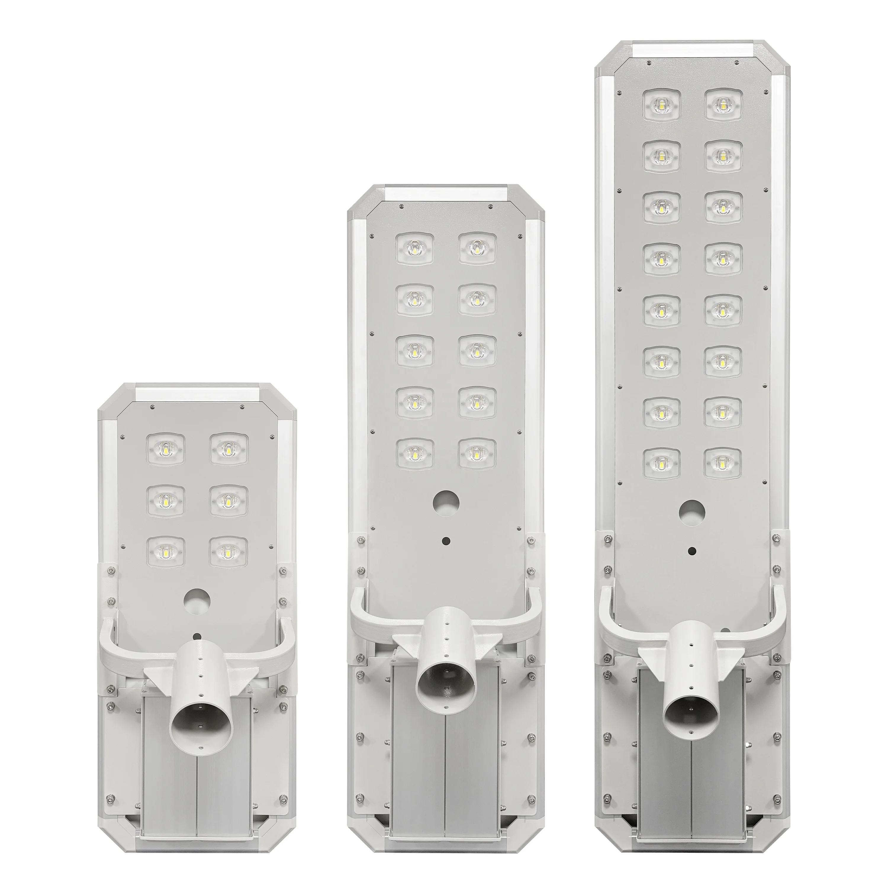 6000k Lumen Per Watt 100W IP65 Aluminum Outdoor Solar Street Lamp with High Brightness LED Lighting for Highway/ Road /garden