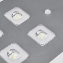 Aluminum Integrated Solar Powered Street Light Rechargeable Outdoor Road Solar Lighting Super Brightness Streetlights Head Solar