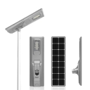 New Private Mold 80W IP65 LED Solar Street Lamp with Radar Sensor and Aluminum Construction