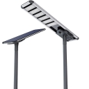 11000LM Streetlight Outdoor Project 120AH Integrated Road Lamp Engineering All in One Outdoor LED Solar Street Light