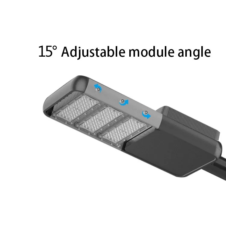 60W/100W/120W Commercial IP66 Solar LED Split Lamp Post Street Light with Motion Sensor for Outdoor Garden Use