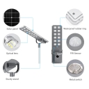 Aluminum Integrated Solar Powered Street Light Rechargeable Outdoor Road Solar Lighting Super Brightness Streetlights Head Solar