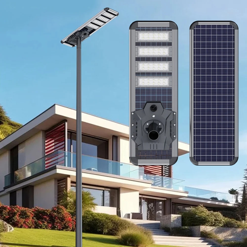 Outdoor IP65 IP66 IP67 Waterproof Solar Lamp 30W-150W Led Solar Street Light 6000K Daylight Aluminum