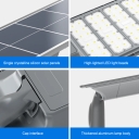 Factory Wholesale Integrated Solar Street Lamp Motion Sensor Outdoor Waterproof LED Light IP65 Rating for Road Application