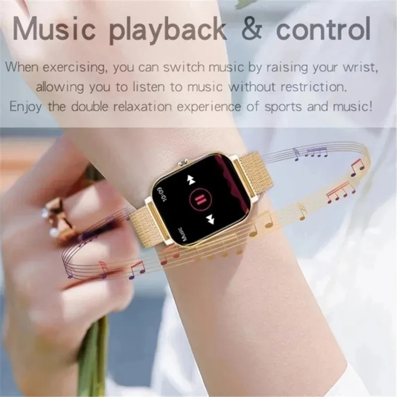 Y13 BW0242 Smart Watch 2024 Android IOS Compatible IP68 Waterproof Alloy Case 1.69 Inch TFT Display Fashion Custom Dial Heart