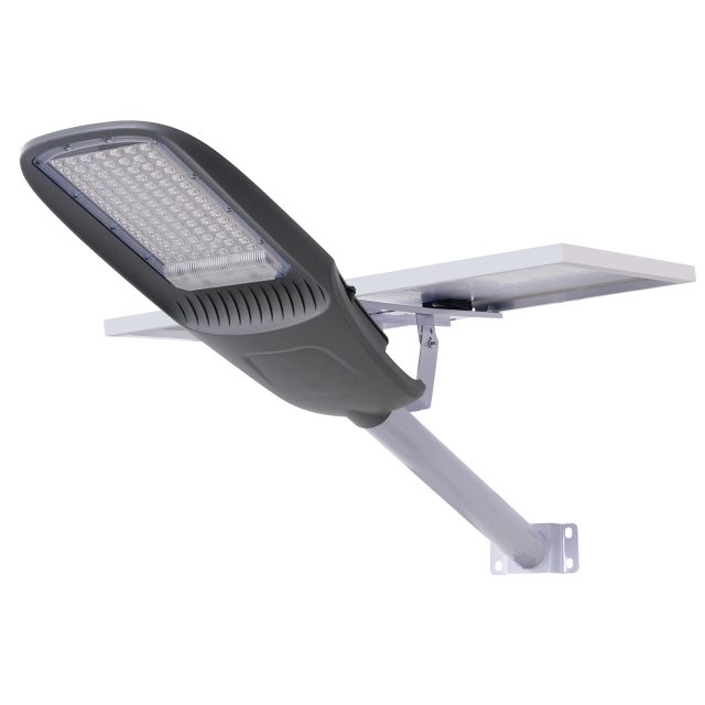 Head Solar Street Light 800W IP65 Waterproof 9000LM Brightness