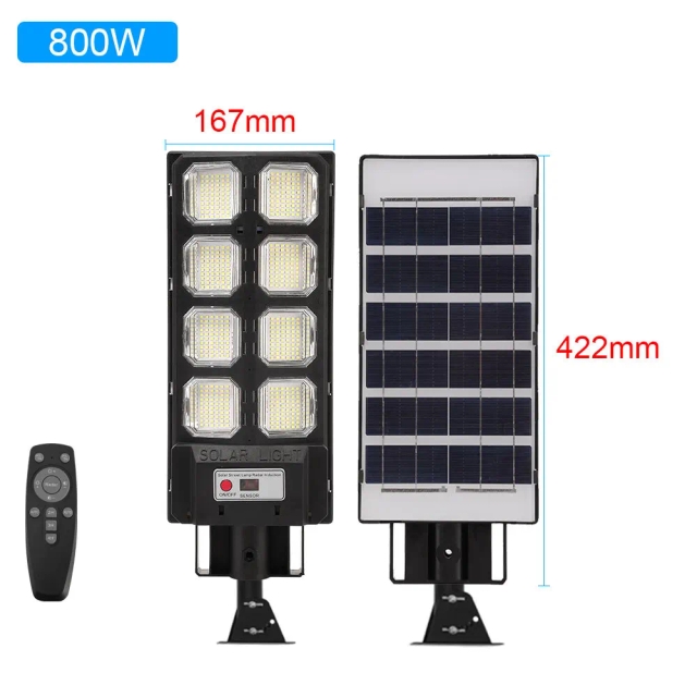 LED Solar Street Light Source Factory Integrated IP65 Remote Control Outdoor Flood Light Courtyard Wholesale