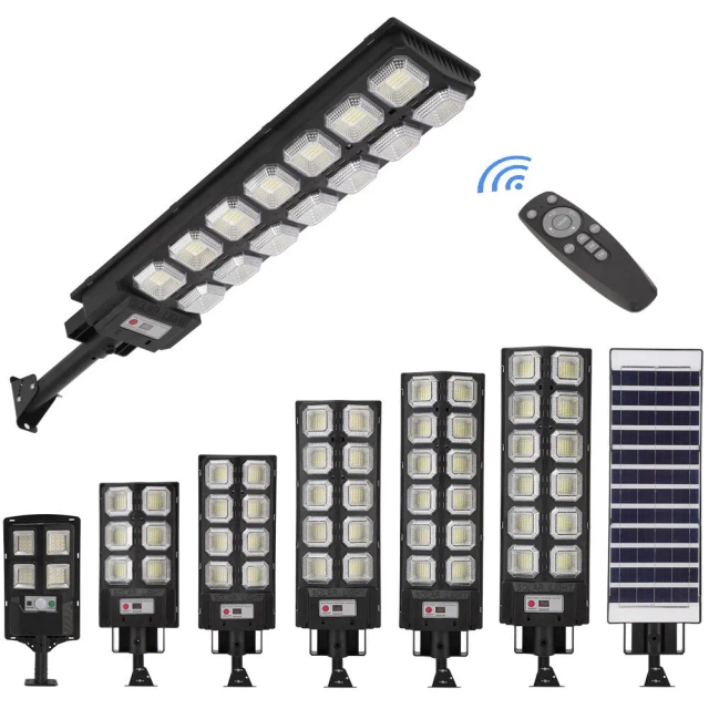 LED Solar Street Light Source Factory Integrated IP65 Remote Control Outdoor Flood Light Courtyard Wholesale