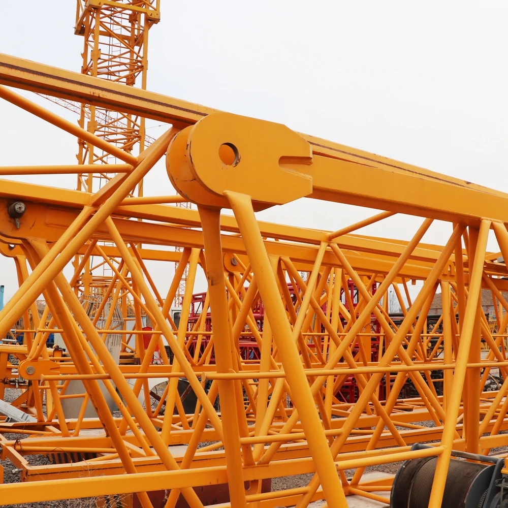 2020 Year Zoomlion QTZ50(5013) 5 Ton Used Flat-Top Tower Crane High Efficiency Construction Equipment Price