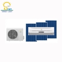 Complete Kit Hybrid Solar Air Conditioner 36k BTU AC DC On/off Grid Air Conditioner for Remote Area Cabin Cooling