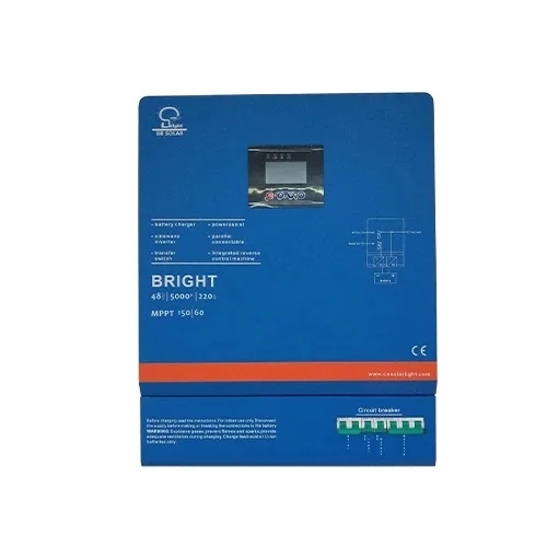 BR Solar High Quality Home Use 1KW-8KW Low Frequency LCD Single Output Pure Sine Wave Solar Power System 48V DC 400V AC Inverter