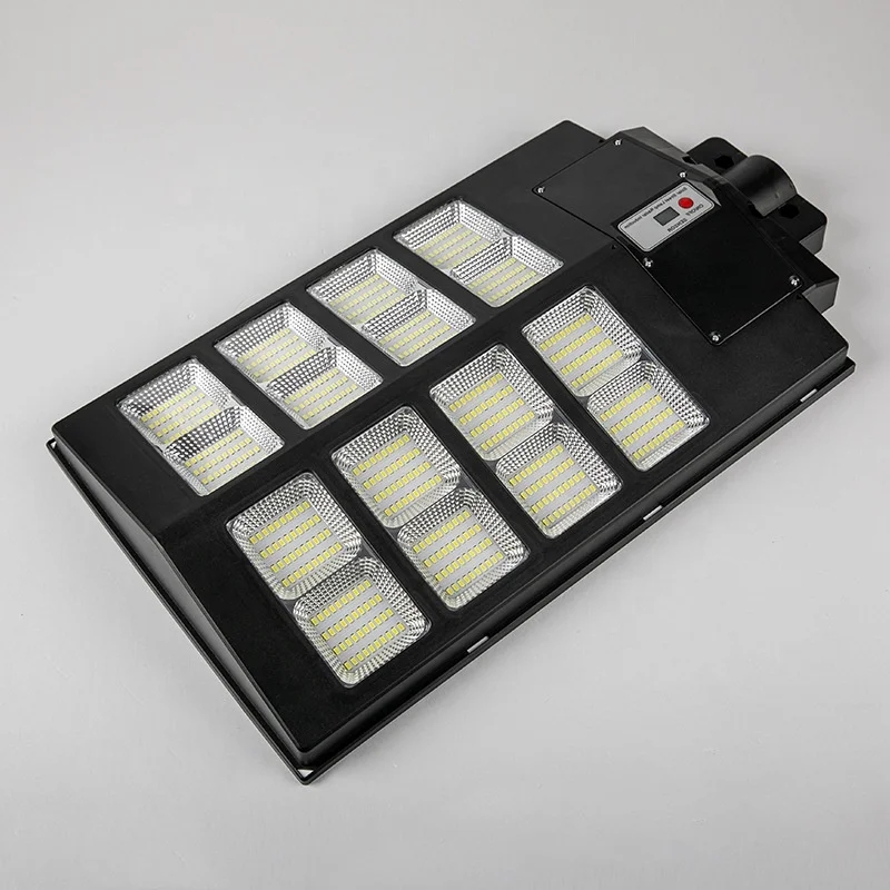 High Power Waterproof Integrated Street Lamp Head LED Solar Outdoor Garden Light with Security Induction for Rural Areas