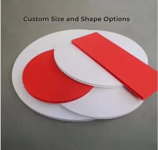 Wholesale High Quality Customized Colored Clear 4x8 Corrugated Polypropylene PP Plastic Sheets 10mm