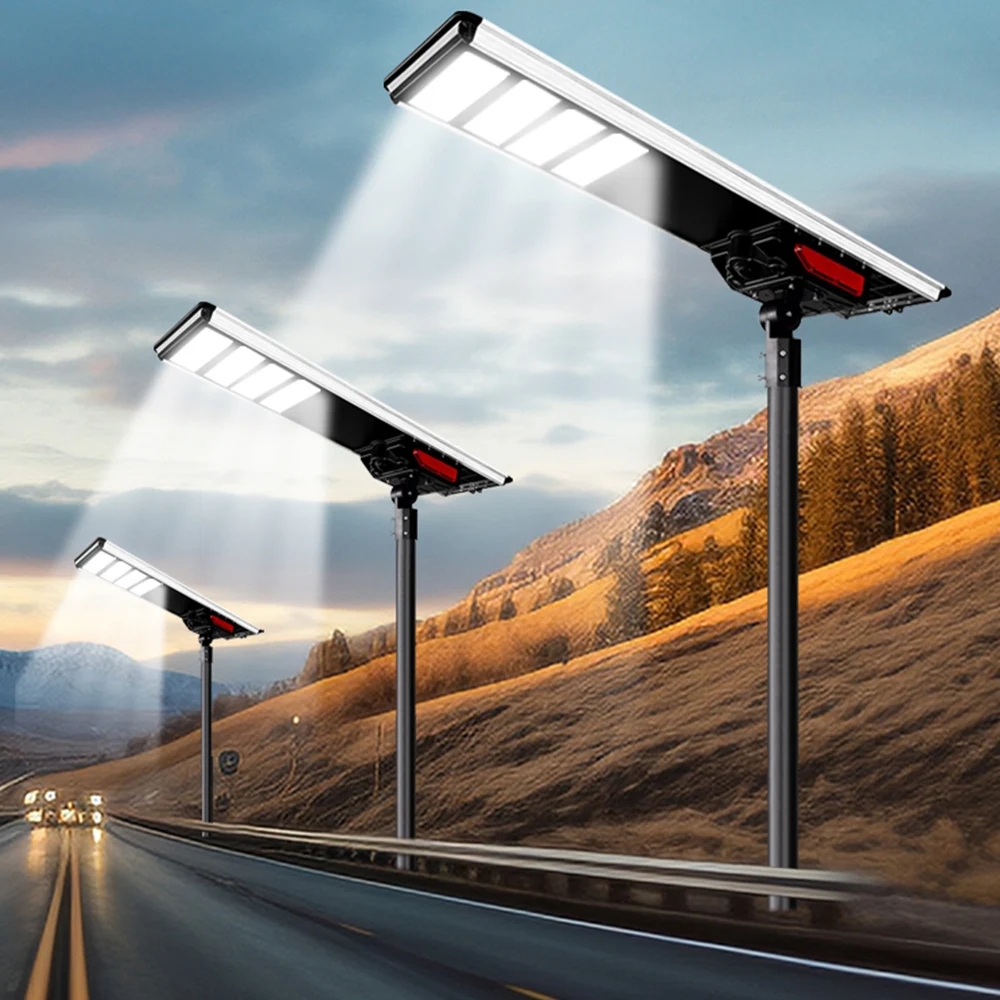 Factory Wholesale Outdoor Waterproof Garden Road High Lumen Solar Street Light