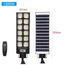 LED Solar Street Light Source Factory Integrated IP65 Remote Control Outdoor Flood Light Courtyard Wholesale